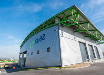 PSG Construction slavnostně předalo skladovací halu společnosti SUEZ