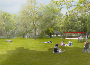 PSG začalo s rozsáhlou revitalizací parku v centru Zlína
