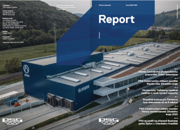 Zimní vydání firemního zpravodaje PSG Reportu