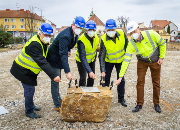 Položení základního kamene Rezidence Nová tržnice