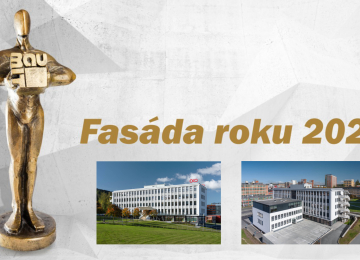 Rekonstrukce OKO Zlín vyhrála v soutěži Fasáda roku 2023