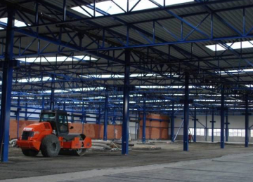 Production and logistic centre PRECIZ Otrokovice - steel structures