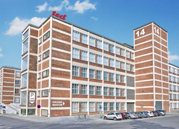 14|15 Baťův institut – konverze budova 14 a 15 v Baťovském areálu ve Zlíně