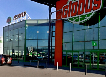 Rekonstrukce hypermarketu Globus Vladimir - rozšíření restaurace