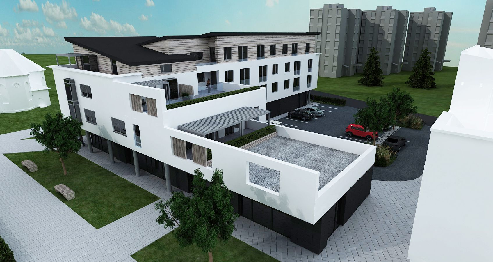 Rezidence Nová Tržnice Veselí nad Moravou
